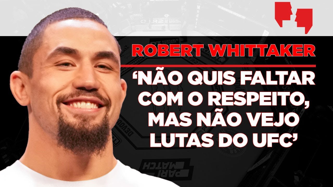 LEGENDADO! Robert Whittaker explica declaração polêmica sobre Ikram Aliskerov