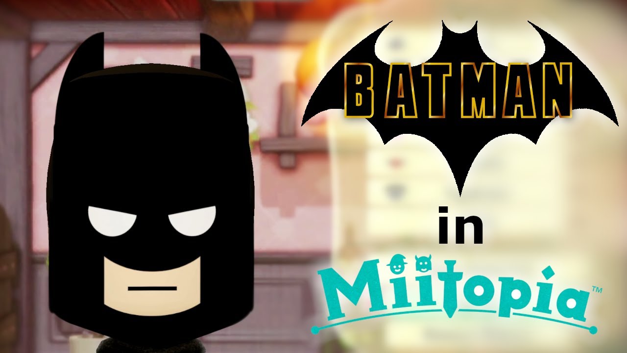 Miitopia Switch Mii Maker - Batman in Miitopia