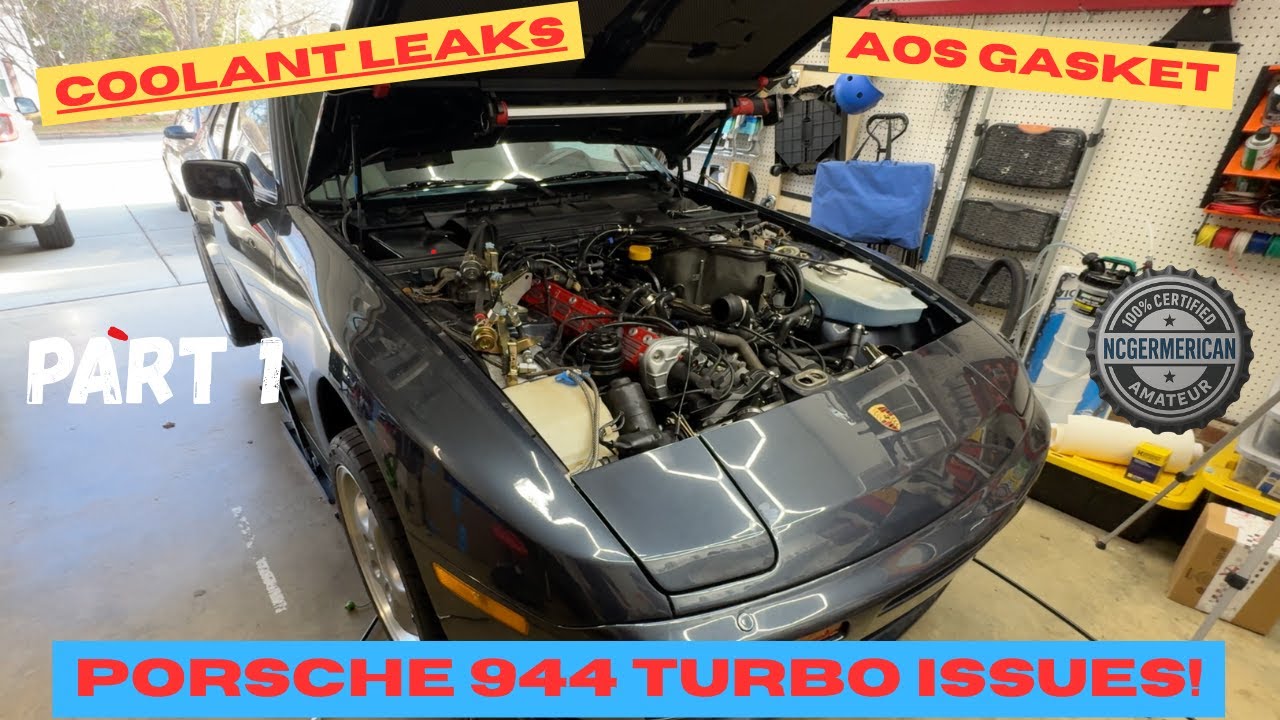 944 Turbo Repairs (Part 1) | AOS O-Ring Nightmare & Hood Strut Failure