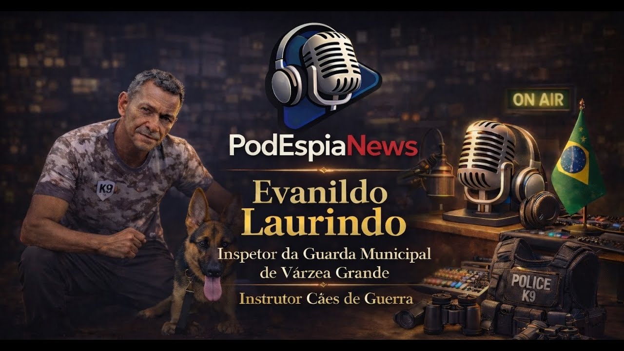 EVANILDO LAURINDO - PodEspiaNews. Podcast #001