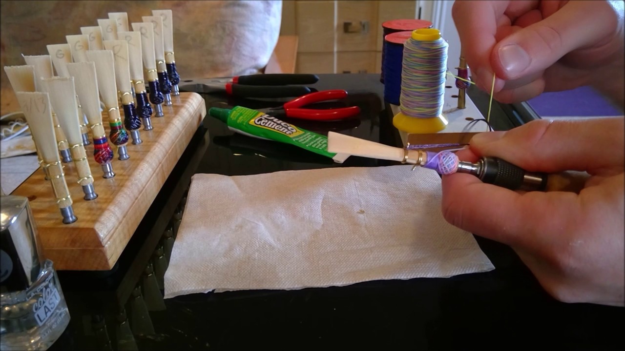 How to Wrap a Bassoon Reed