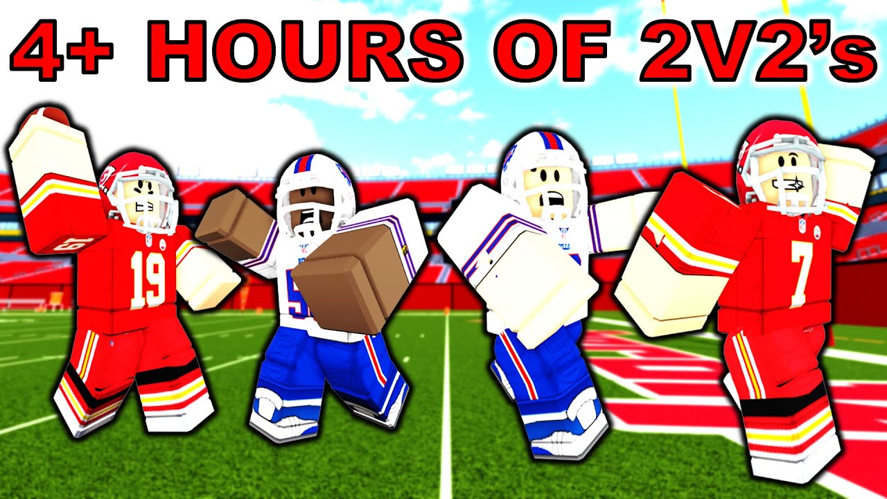 4 HOURS & 10 MINUTES of 2V2's in Football Fusion 2!