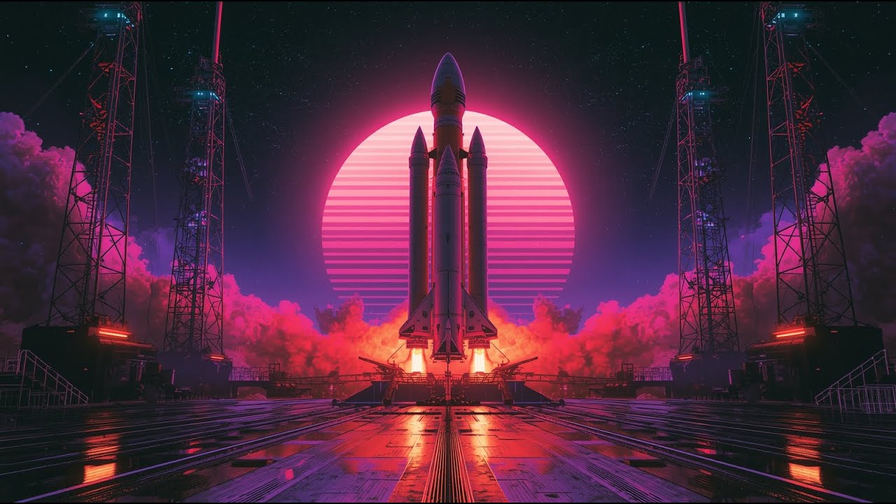 IGNITION SEQUENCE 🚀 | Cinematic Space Synthwave for Launch & Deep Focus