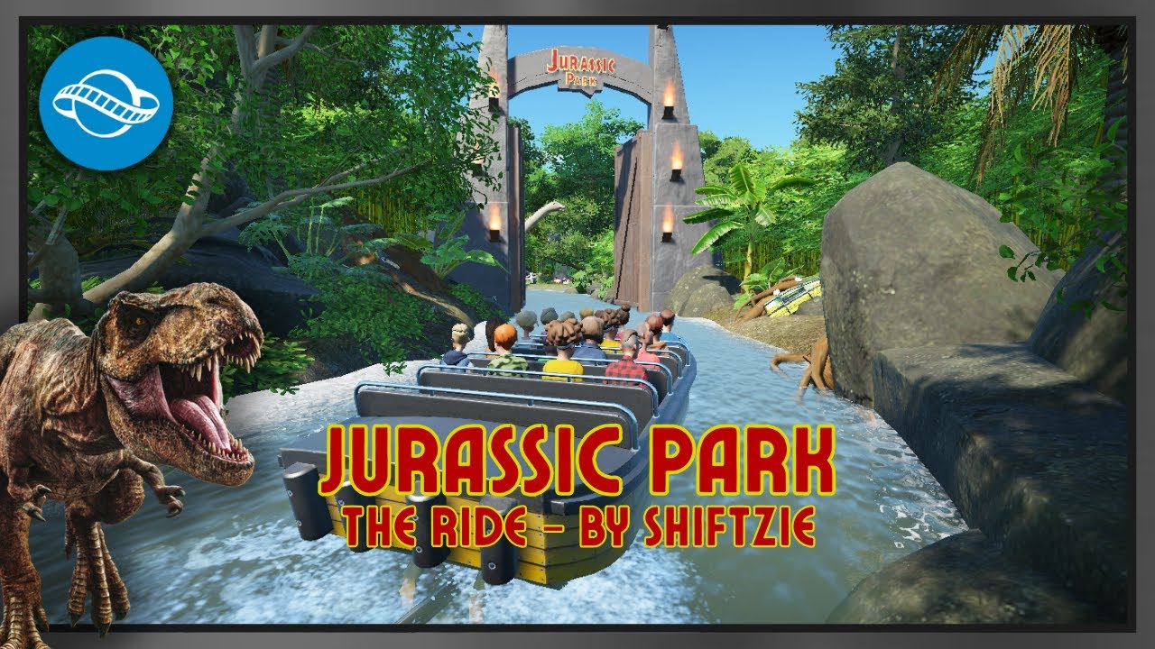 🦖 Jurassic Park The Ride - POV - Planet Coaster Ride by Shiftzie