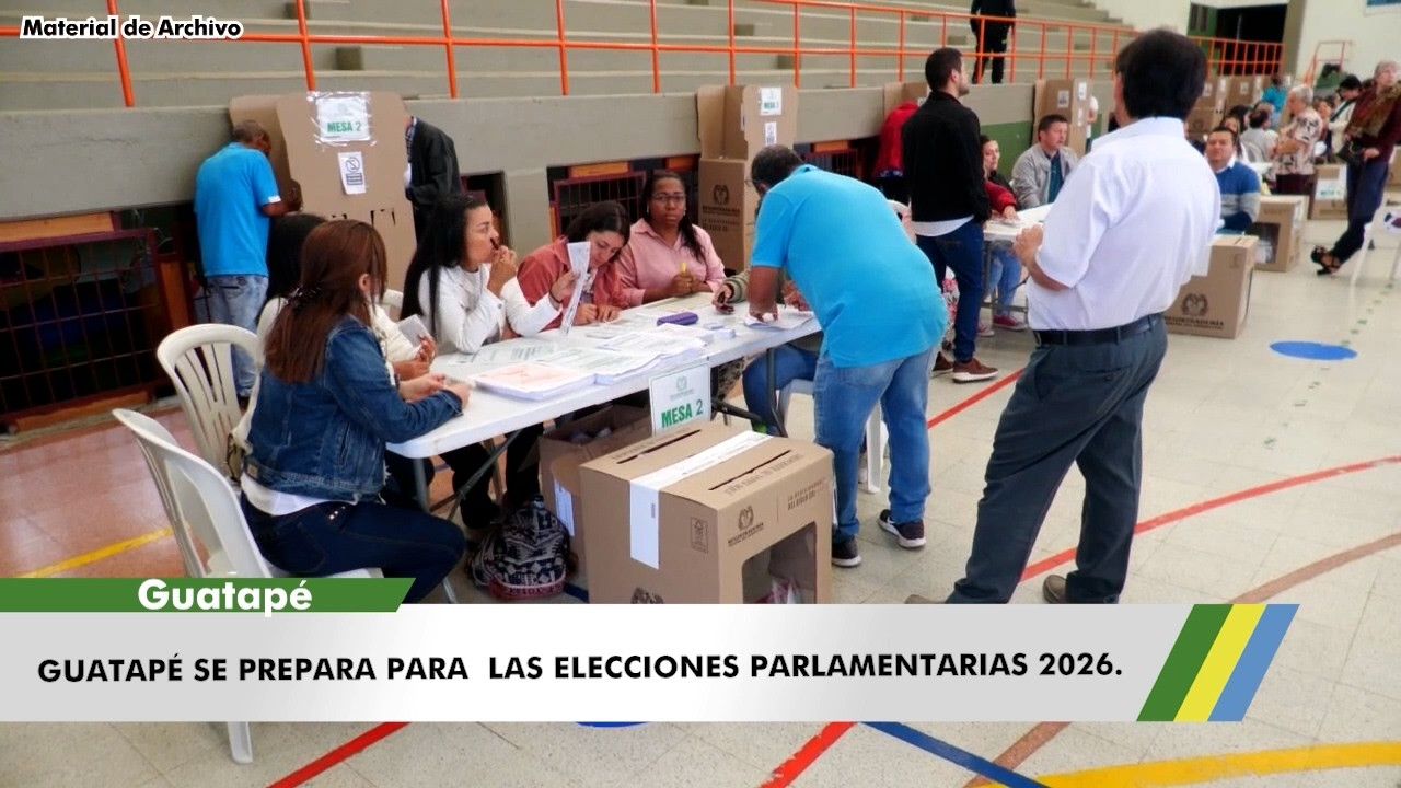 🗳️ Guatapé refuerza seguridad para elecciones 2026 📰
