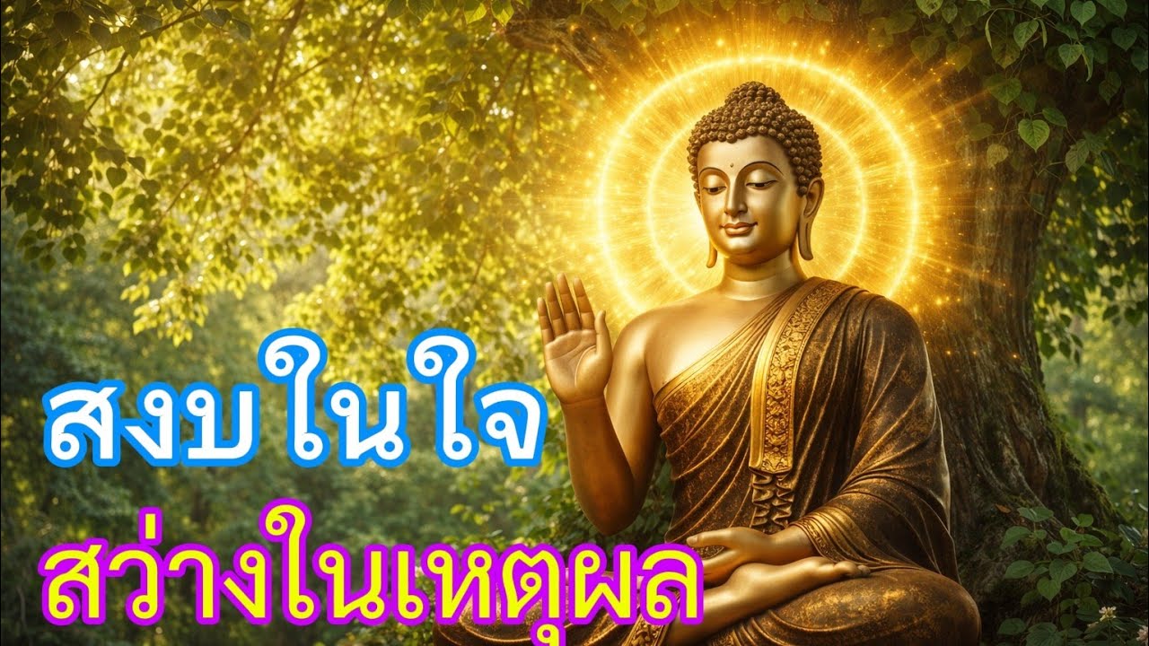 สงบในใจ สว่างในเหตุผล#ธรรมะ #สติ #การเปลี่ยนตัวเอง #ใจสงบ #ความสุ
