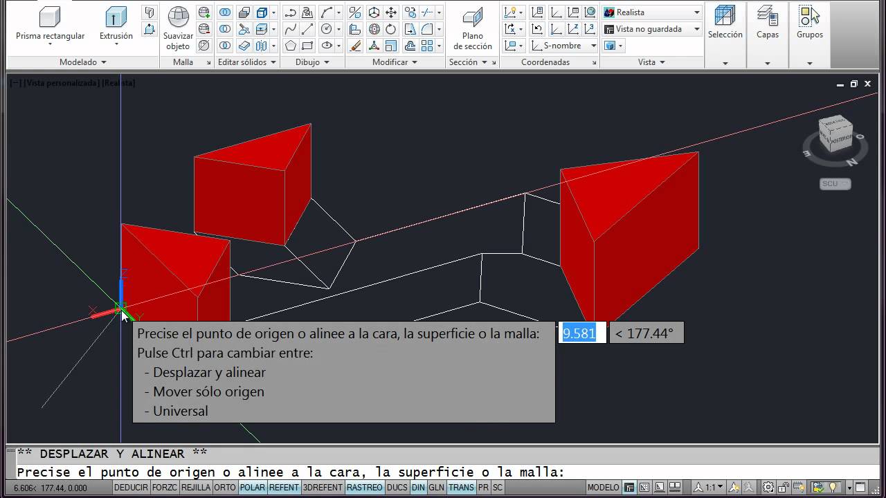 Modelado de cubiertas inclinadas en AutoCAD (1ª parte)