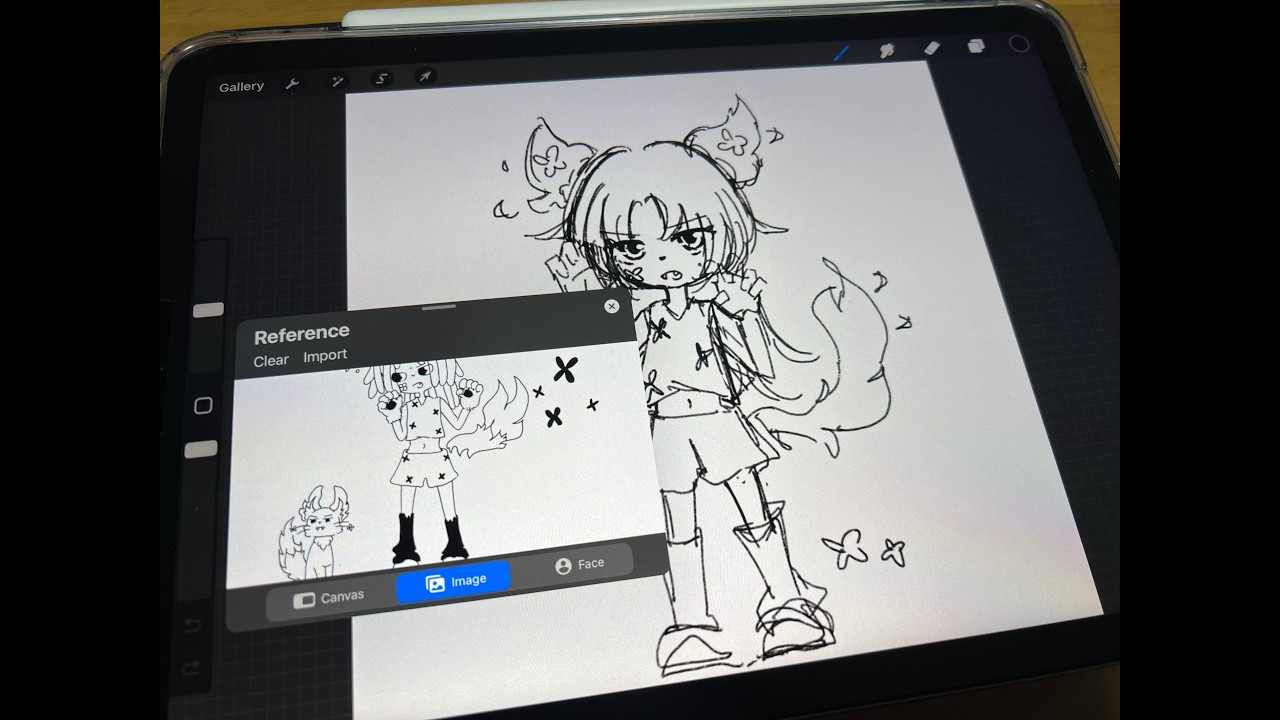 02/15 working on chibi characters! ちびキャラを描く🍀