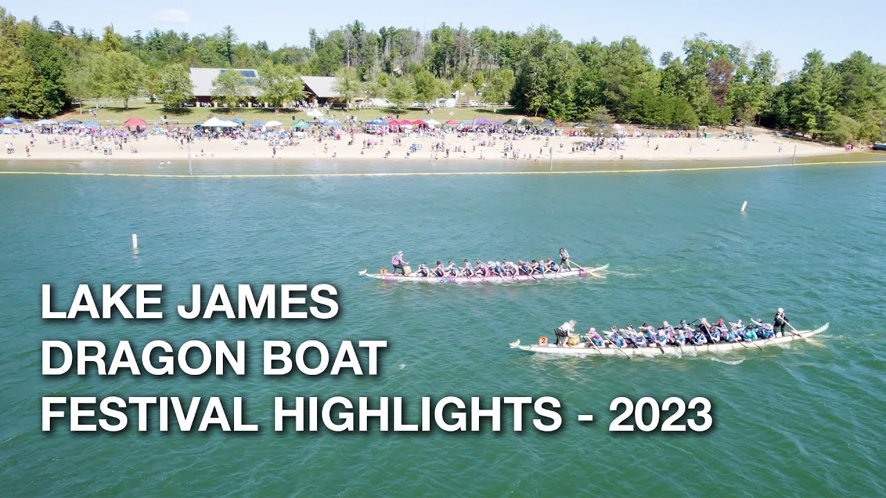 Lake James Dragon Boat Festival 2023 Video Highlights