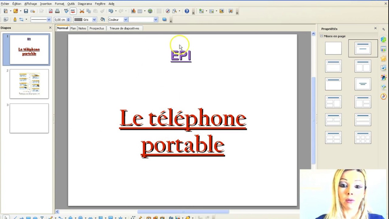 Tutoriel Diaporama Open Office
