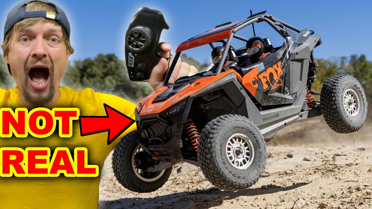 Polaris RZR Razor RC Edition — будет ли он крушить?