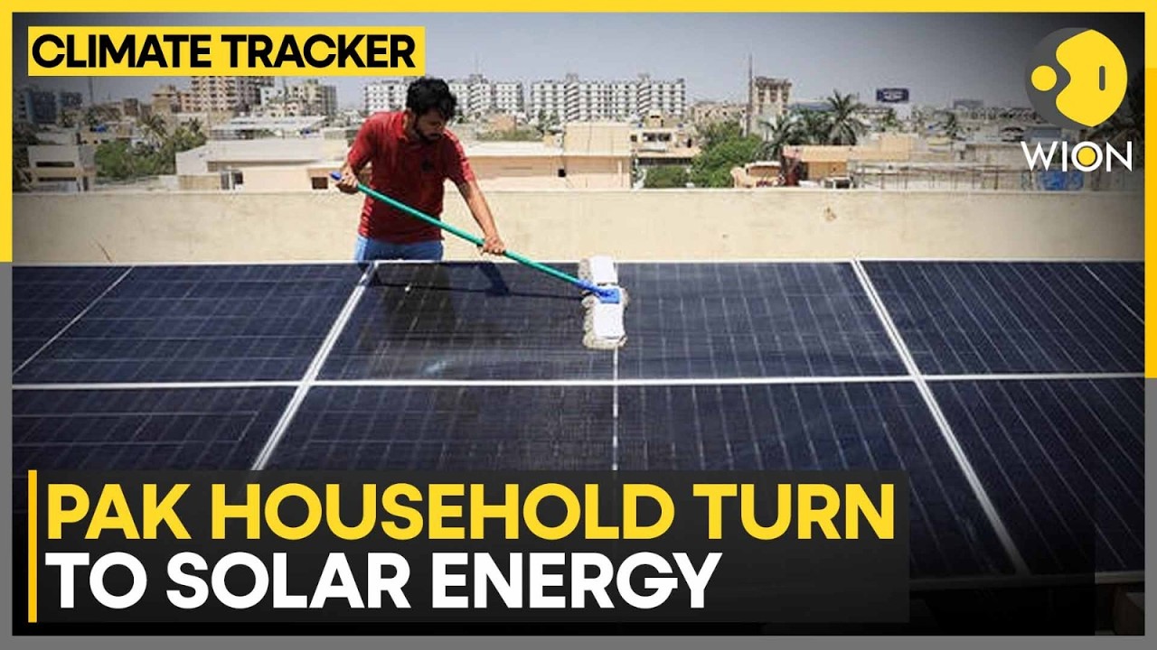 Pakistan Turn to Solar Power to Cushion Impact of West Asia War | WION Climate Tracker
