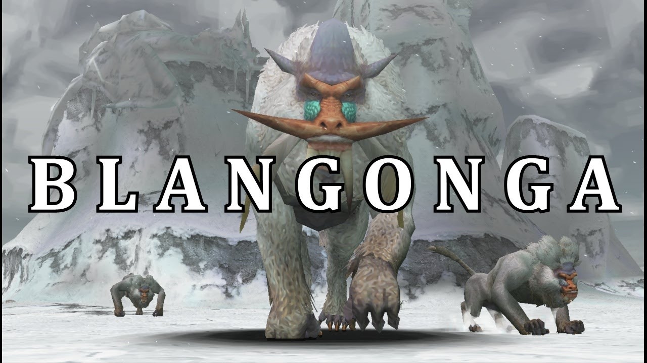 [MHFU] Blangonga Guide (4★ Village) (Urgent Quest)