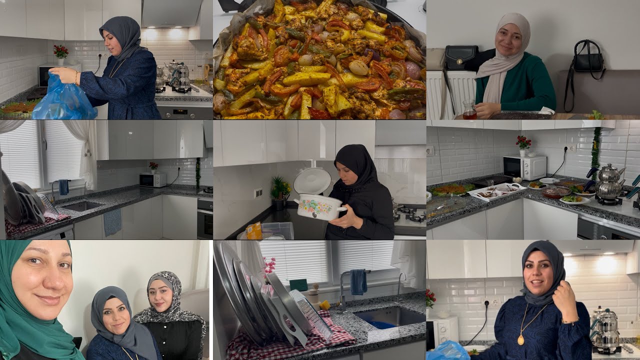 22 KİŞİLİK DAVETTEYİZ⁉️ÇOK DUYGULANDIM😢YENİ MUTFAK DOLABI⁉️