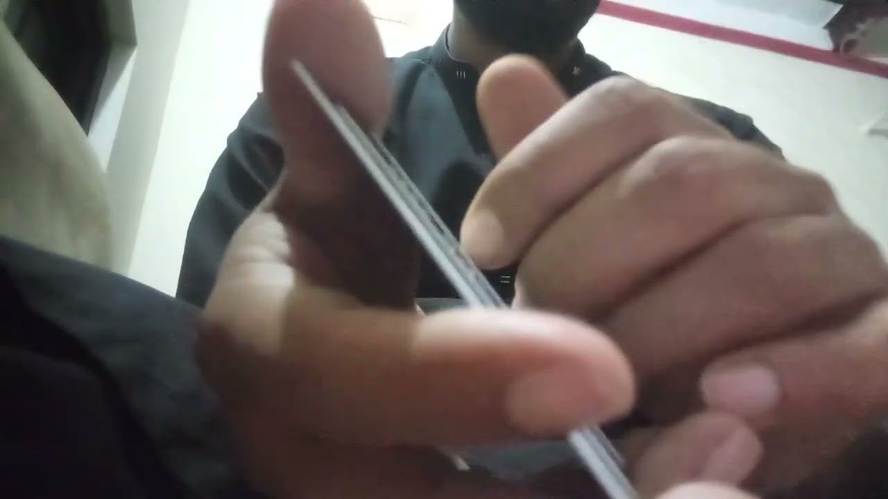 ASMR tapping sound ATM Card and other card 