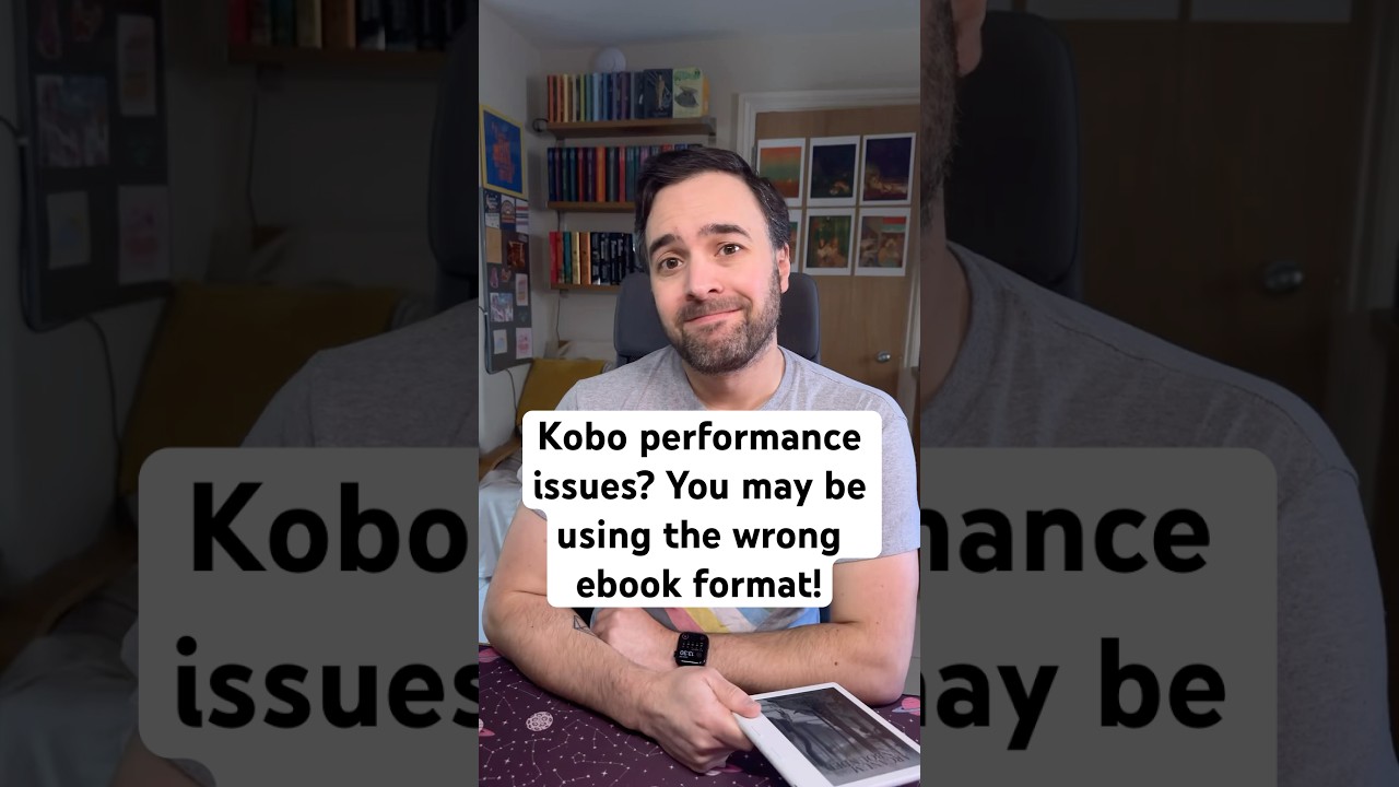 Kobo performance issues? Switch to Kepub files! #booktube