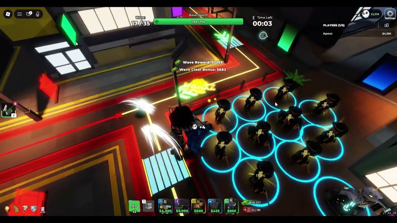 Solo triumph  molten mode Tower Defence  simulator Roblox