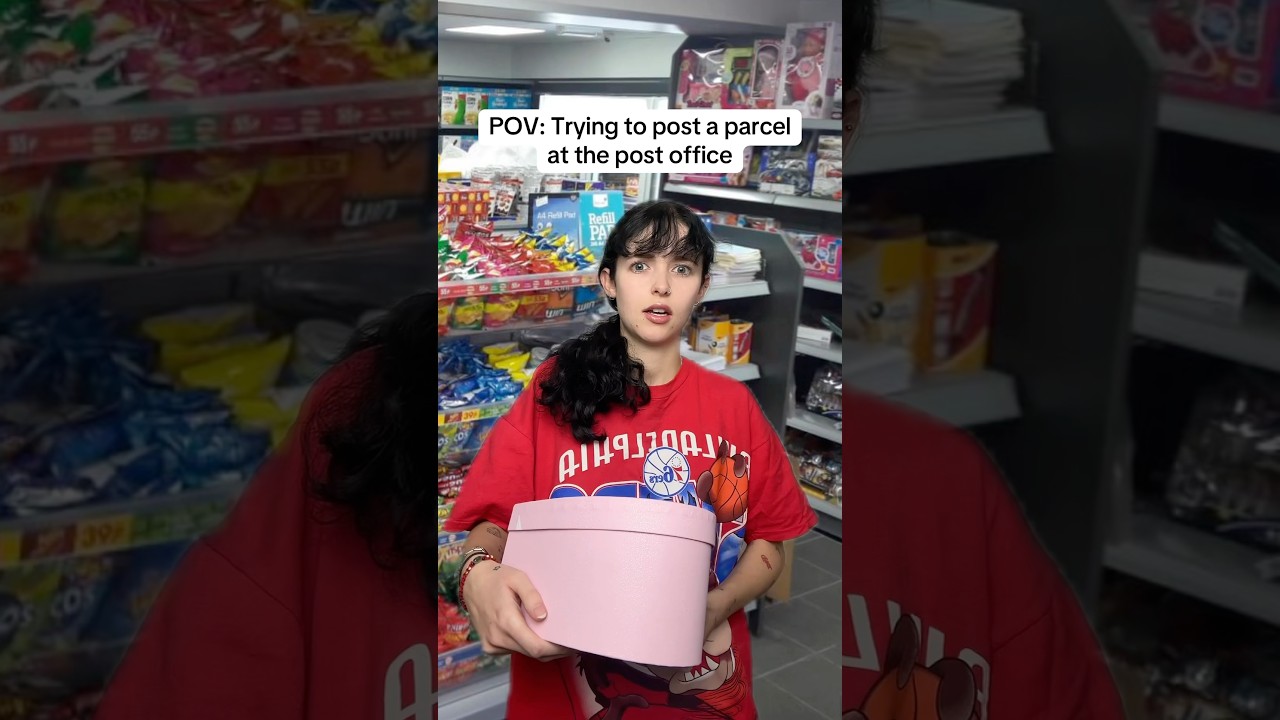 I TRIED TO POST A PARCEL AT THE POST OFFICE