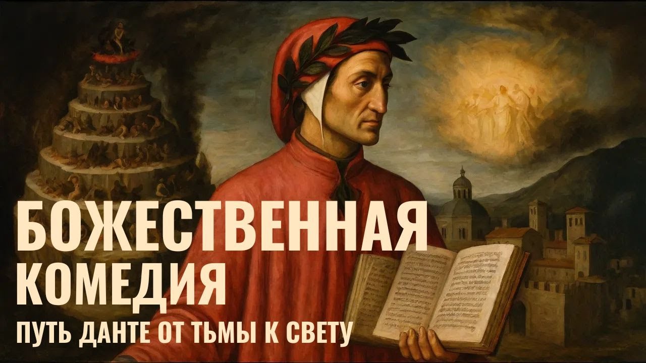 БОЖЕСТВЕННАЯ КОМЕДИЯ | Путешествие Души Через Ад, Чистилище и Рай | Анализ Произведения
