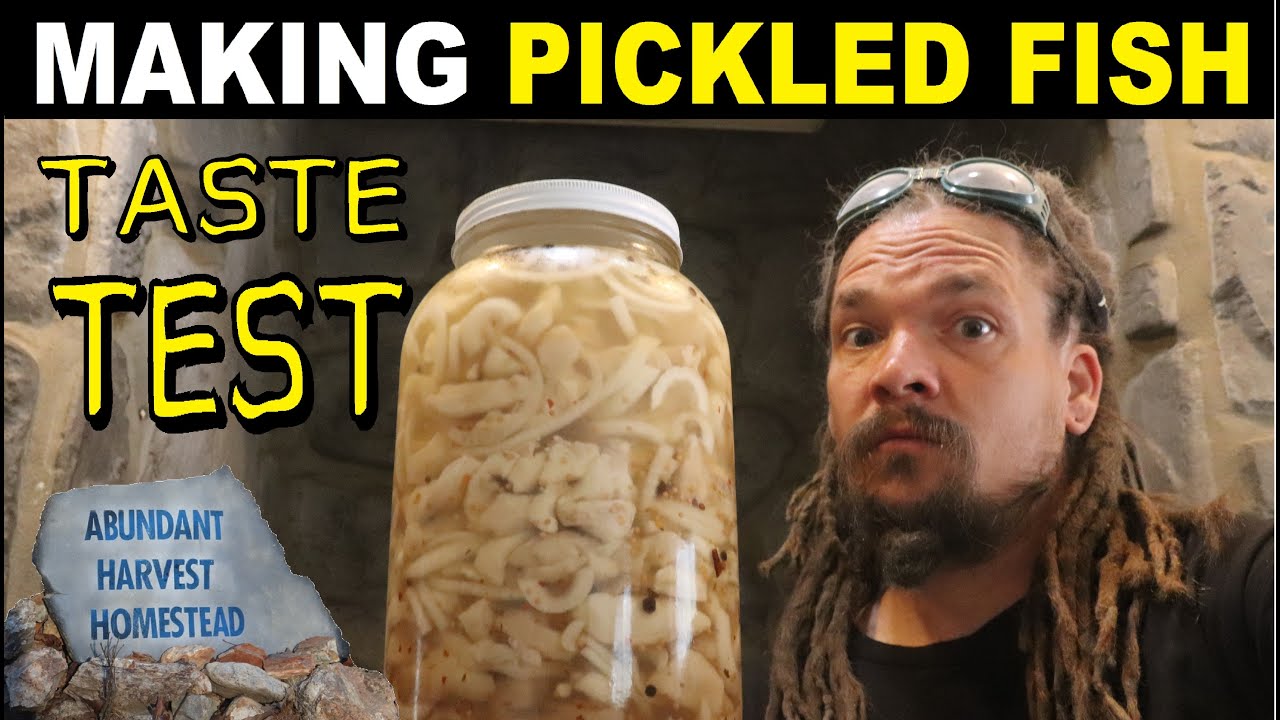 Pickling Carp and Sucker - TASTE TEST