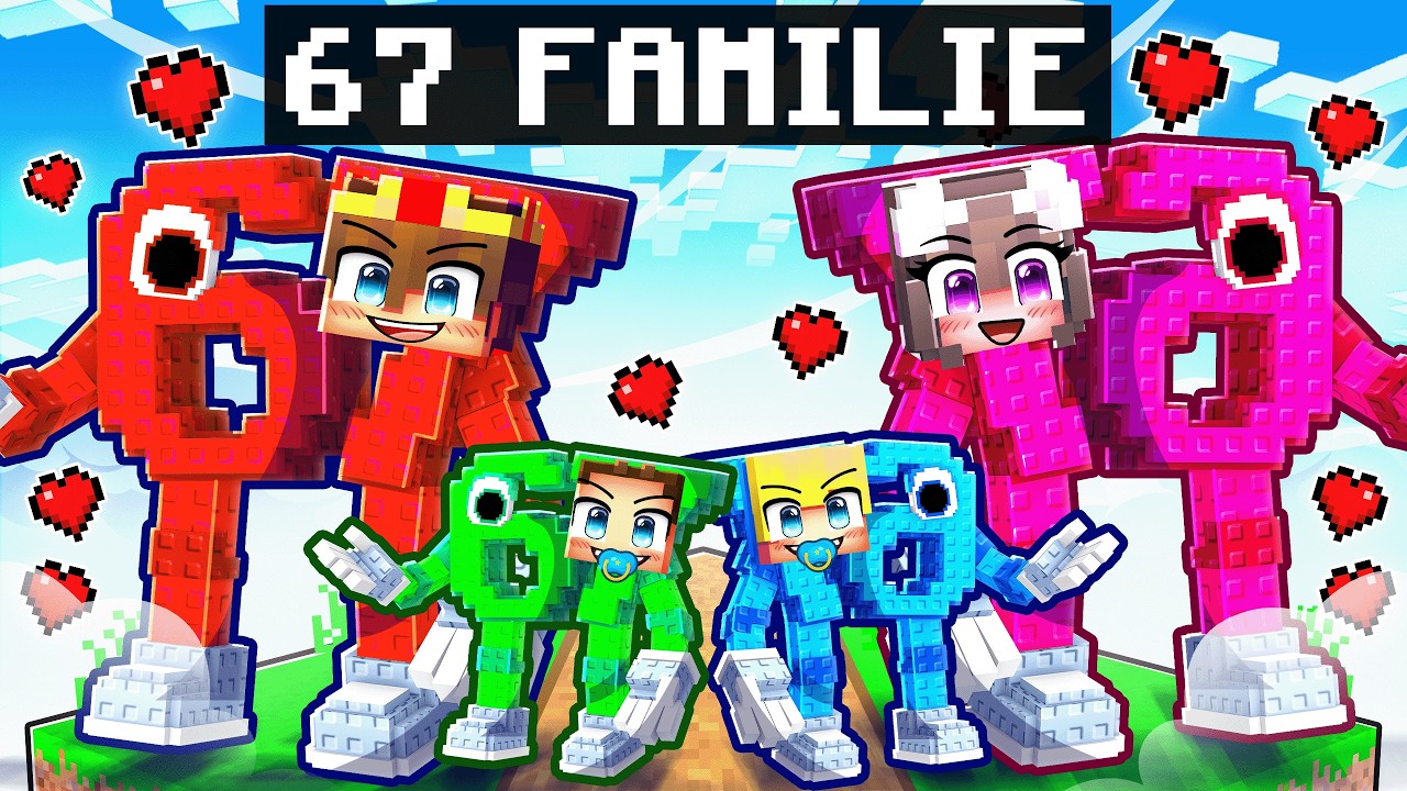 Eine  Secret 6 7 Familie Haben in Minecraft!