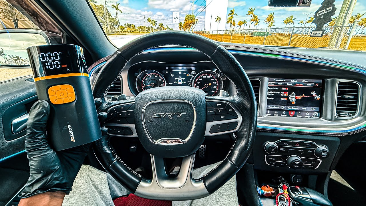 SCATPACK & INFINITI Q50 CUTTING UP IN MIAMI TRAFFIC POV #AUXITO