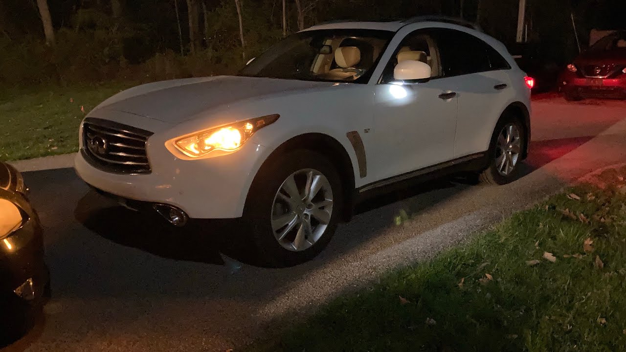 Infiniti Welcome Lighting in the QX70. A brief introduction