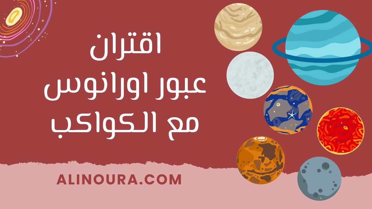 اقتران عبور اورانوس مع الكواكب