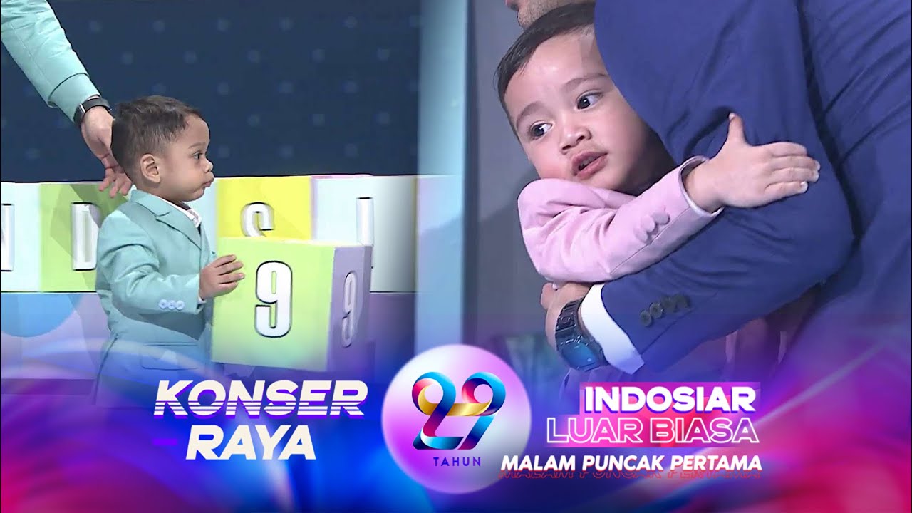 Sat Set Langsung Tuntas!! Abang L & Cipung Susun Kata 'Indosiar 29' | Konser Raya 29 Tahun Indosiar