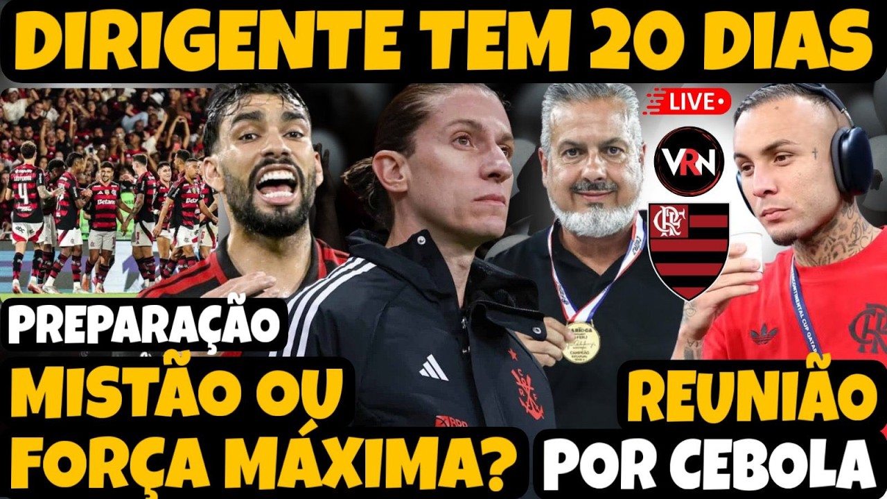 REUNIÃO AGENDADA POR RENOVAÇÃO DE CEBOLA! TIME TITULAR OU MISTO NO CLÁSSICO! JANELA: FALTAM 20 DIAS!