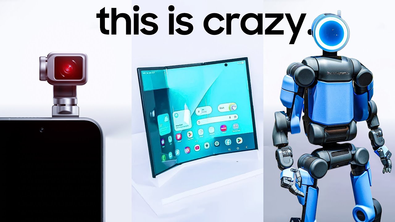 Телефон HONOR ROBOT, Samsung TriFold, Crazy Robots — ЛУЧШЕЕ С CES 2026 🔥