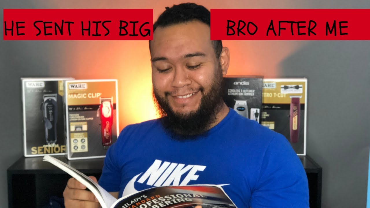 BARBER STORY: KID CAME BACK WITH HIS BIG BROTHER AFTER HAIRCUT