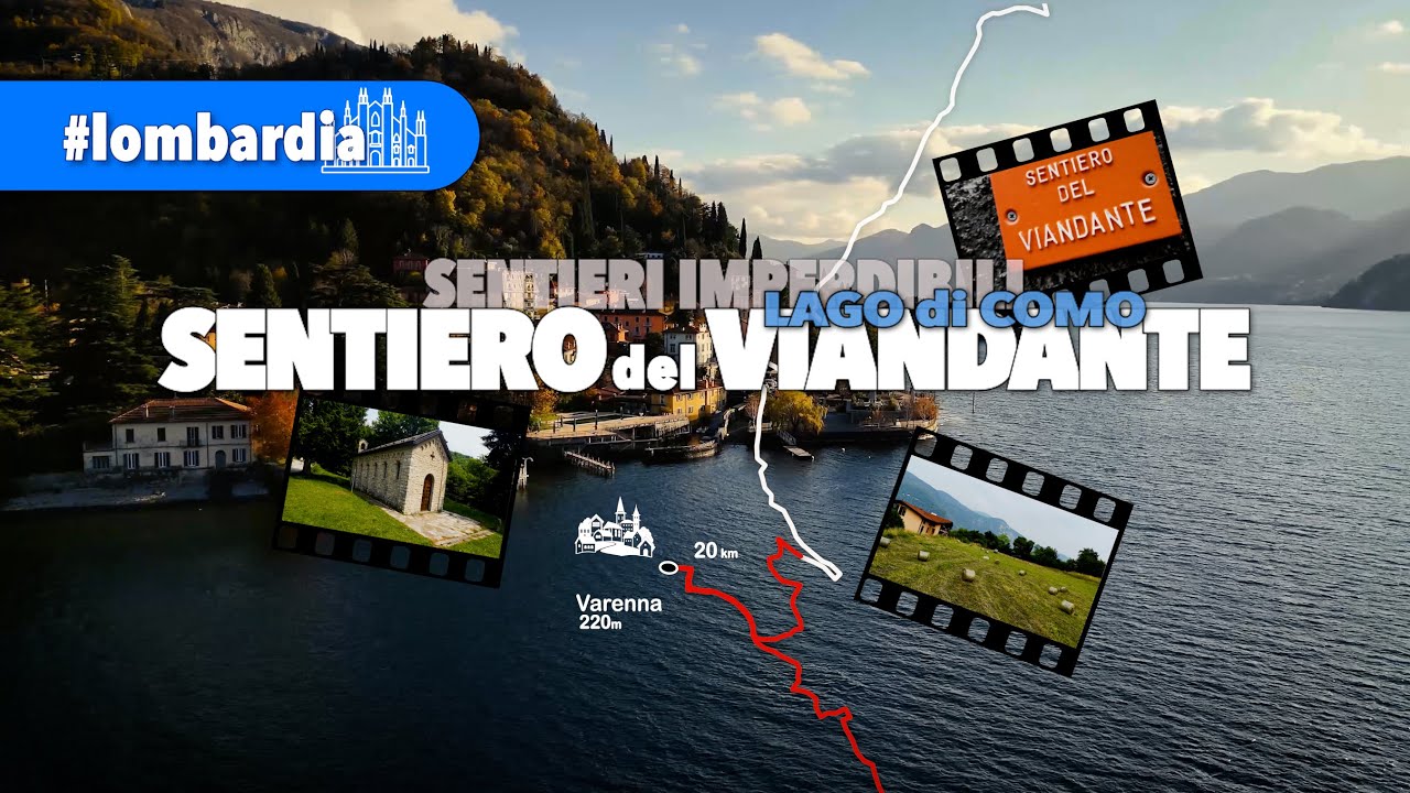 Sentiero del Viandante | Abbadia Lariana - Varenna | Lago di Como LOMBARDIA | Trail Trekking Hiking