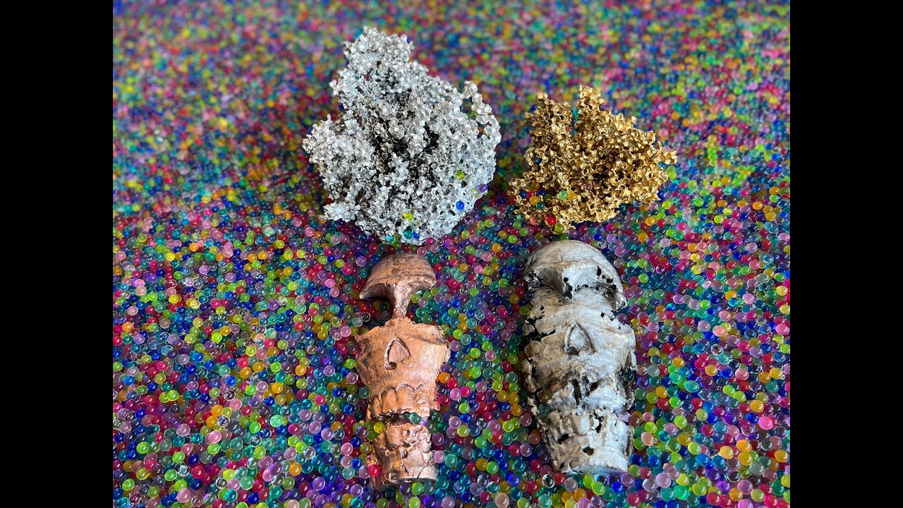 Orbeez - Molten Metal vs Orbeez - Copper, Bronze, & Aluminum Cast in Orbeez - TheGrowingStack