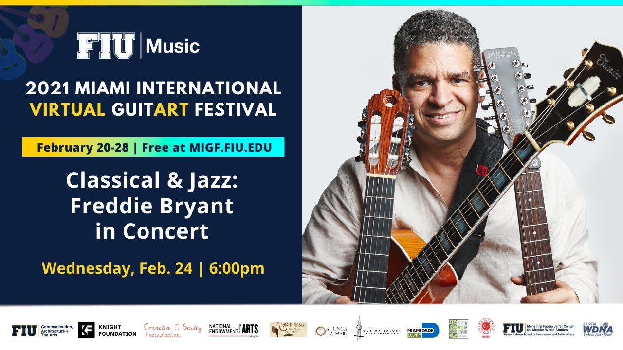 2021 MIGF Concert: Classical & Jazz with Freddie Bryant
