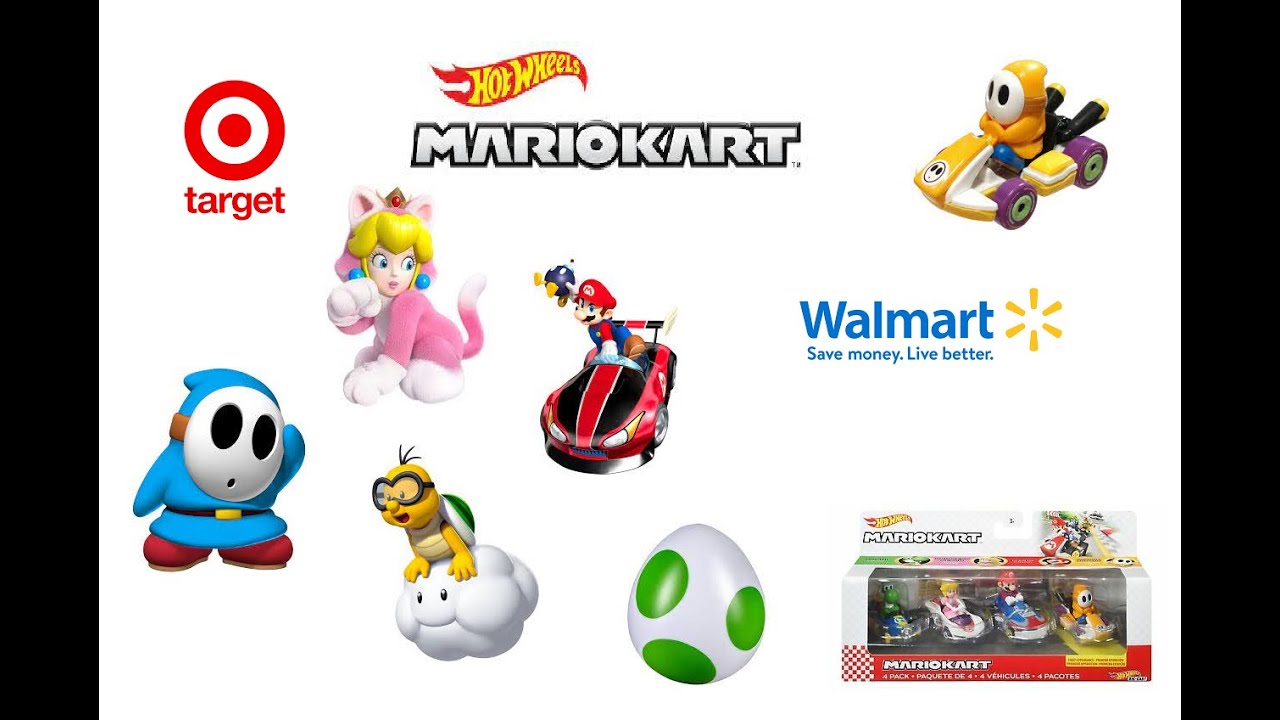 Mario Kart Hot Wheel Mini Hunt For.
