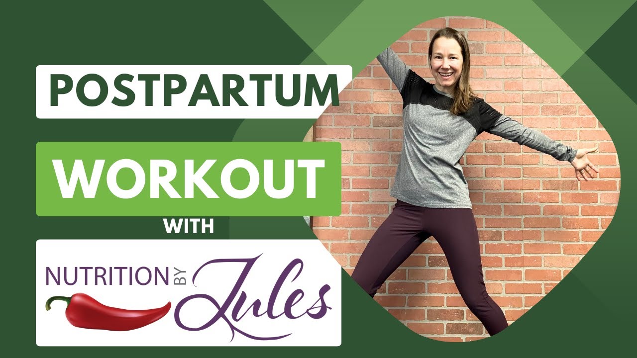 Postpartum Workout: Low impact exercises