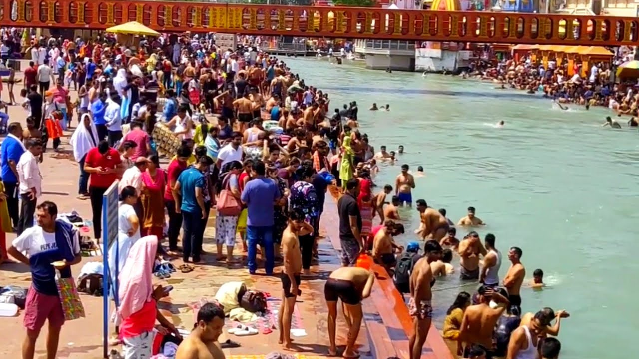 Haridwar video हरिद्वार आज के ताजा दर्शन Har ki Pauri Haridwar Ganga
