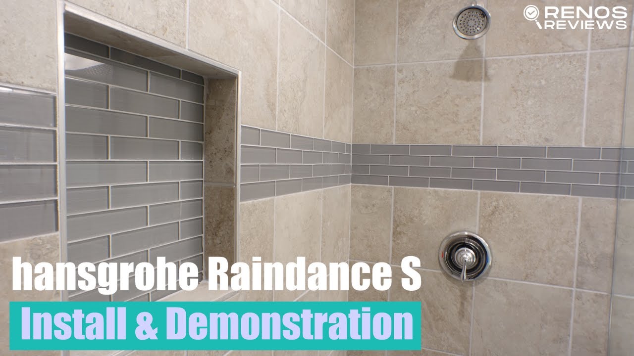 Hansgrohe Raindance Showerhead | Full Demonstration and Comparison