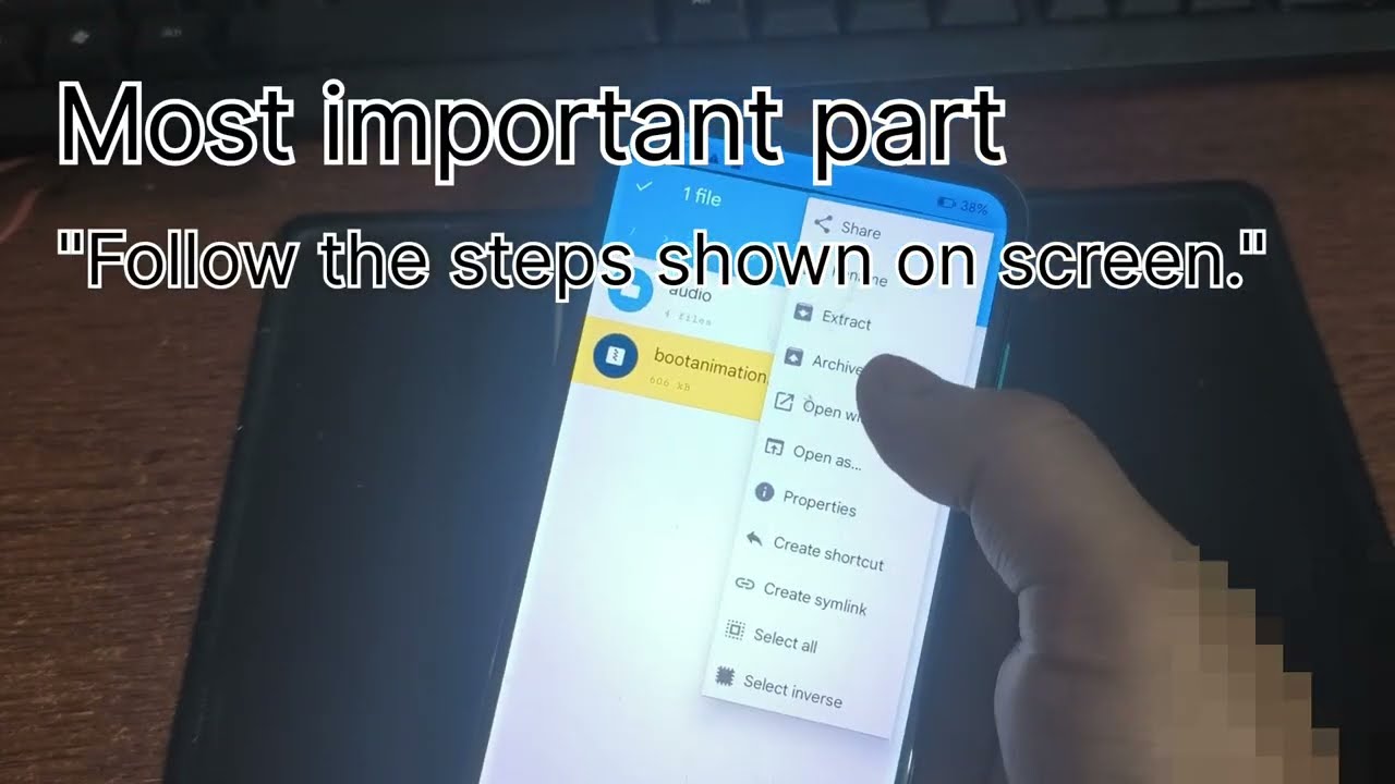 How to change boot animation of any android devices (Easy method)