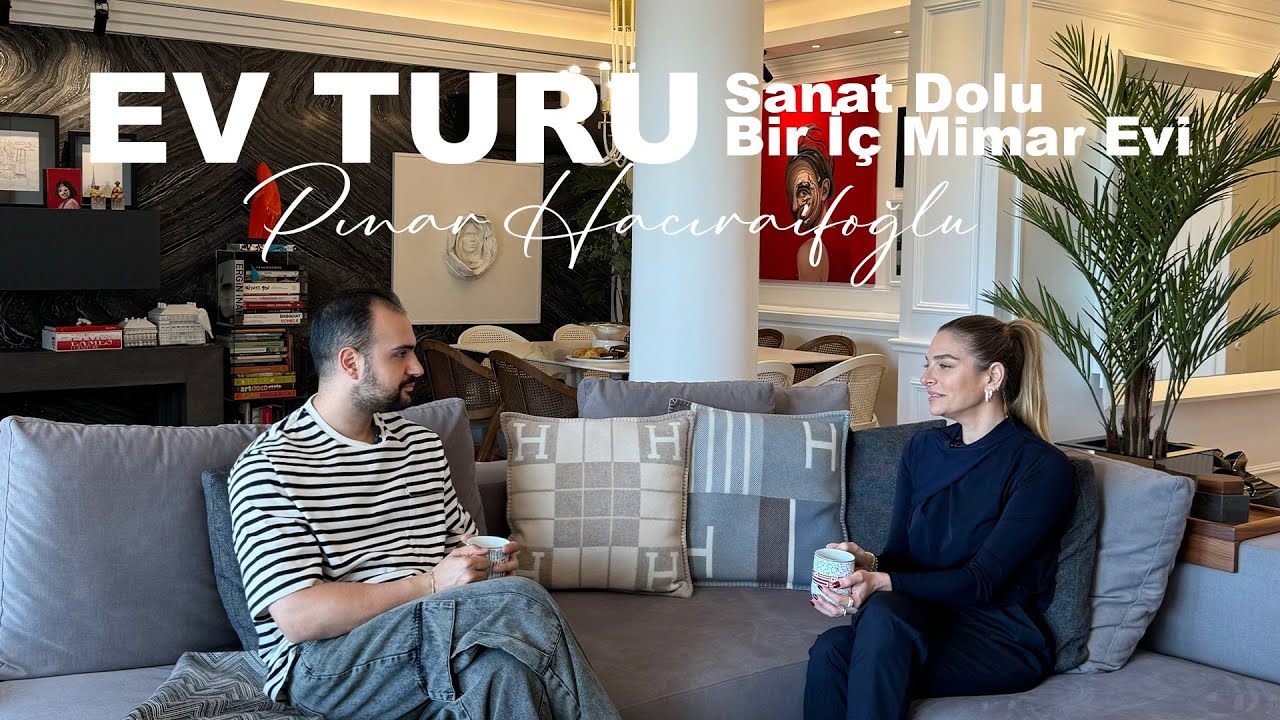 #EVTURU - Bebek'te Sanat Dolu Bir Ev - Pınar Hacıraifoğlu Yaşayan Mekanlar'da.