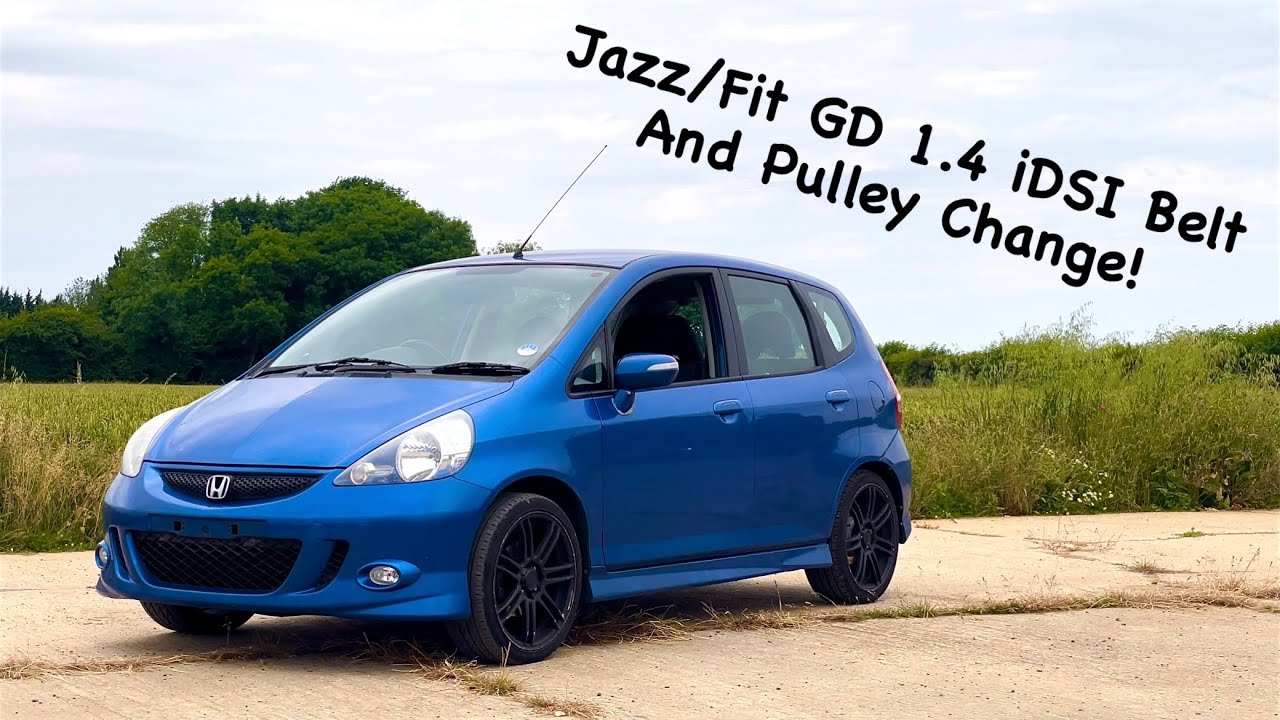 Honda Jazz / Fit 1.4iDSI - How To Change A Pulley And Aux Drive Belt