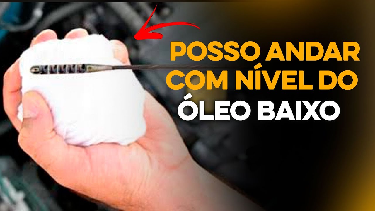 POSSO ANDAR COM NIVEL DO OLEO BAIXO?