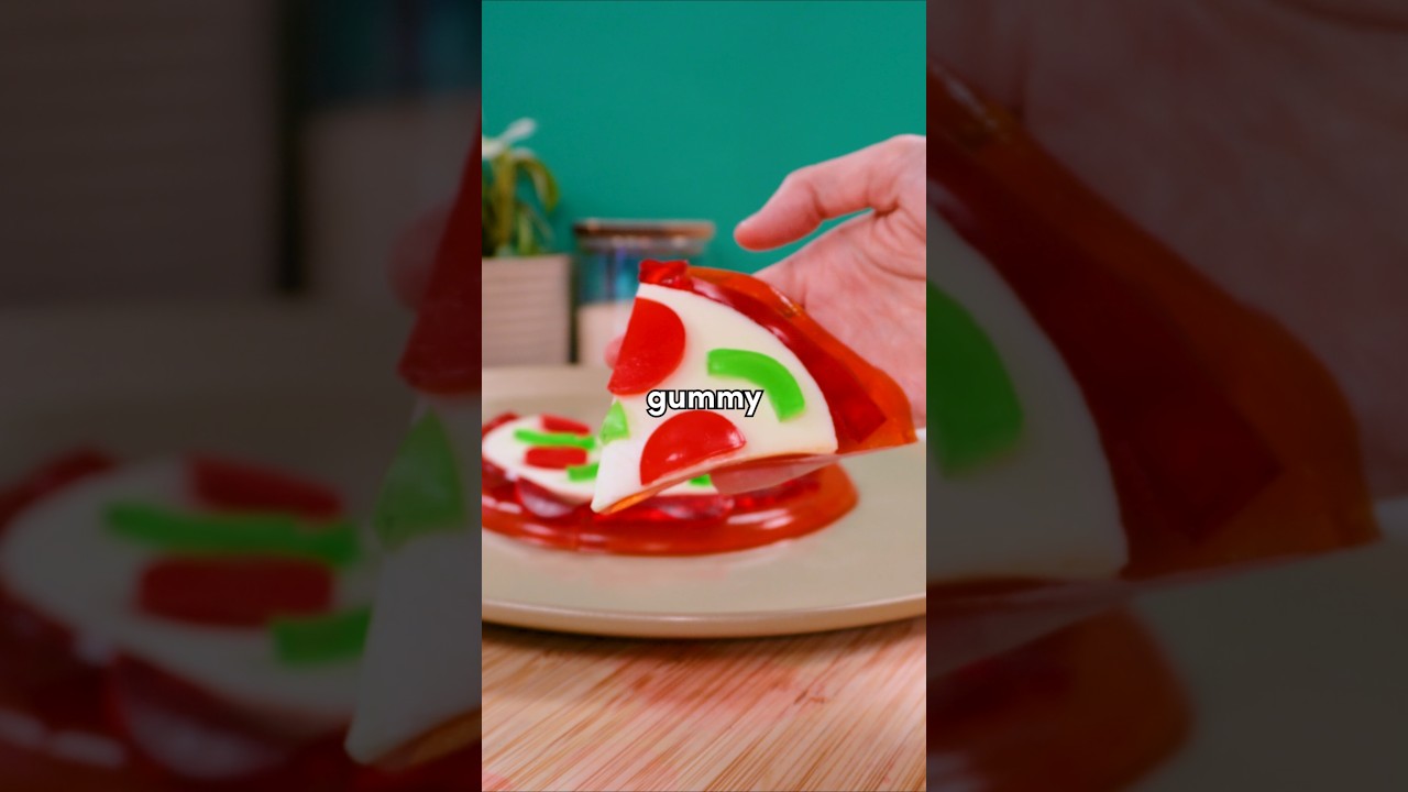 Делать пиццу из мармеладных конфет?!