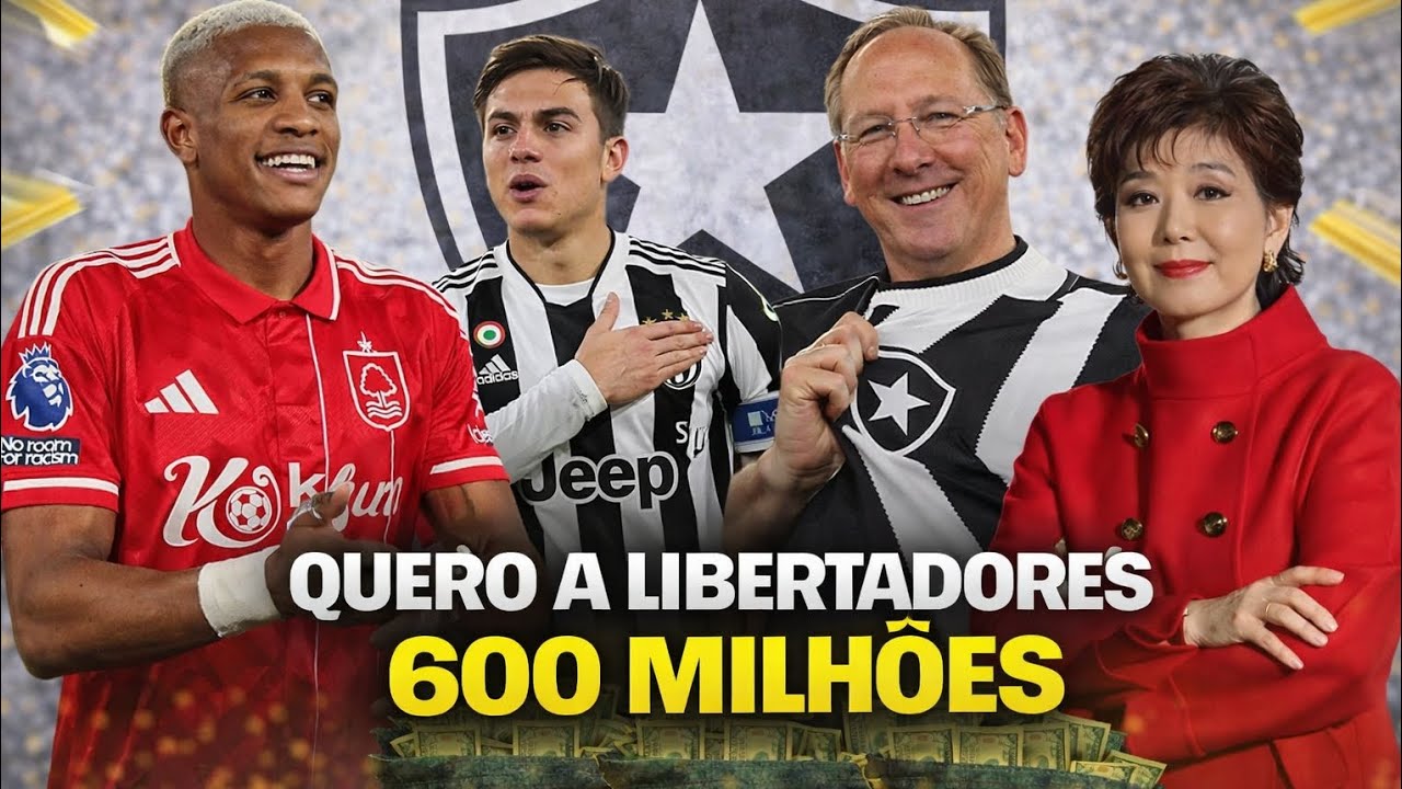 AGORA SIM! 1 BILHÃO! REFORÇO vai SER ANUNCIADO e DINHEIRO LIBERADO no FOGÃO! BOTAFOGO ENCANTA!