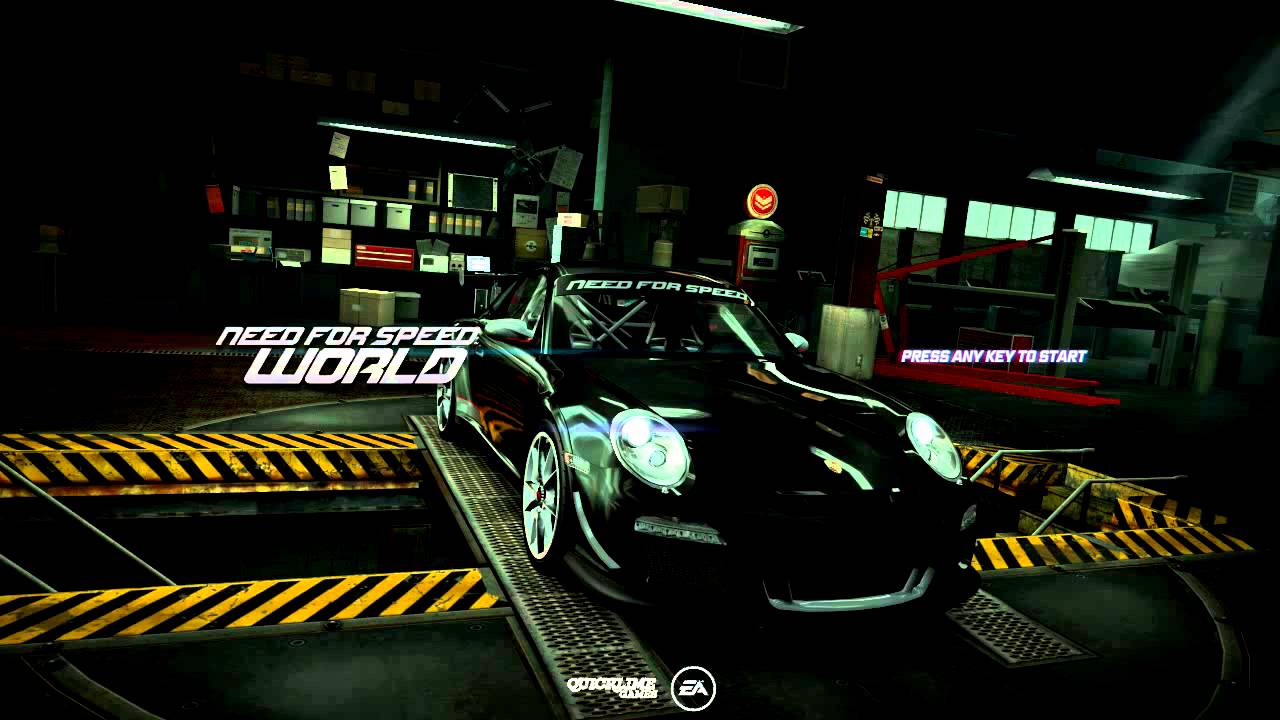 Need For Speed World Soundtrack - Start Screen