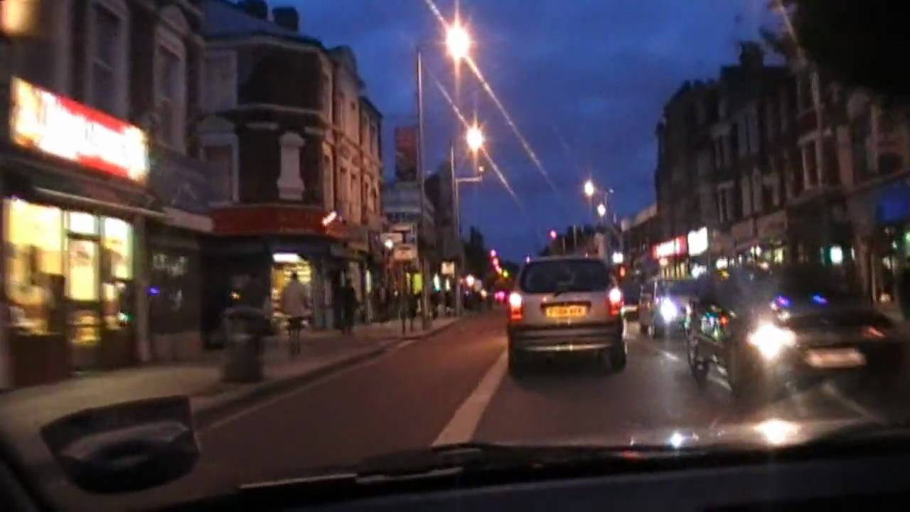 Route from West Ealing to Ealing Broadway