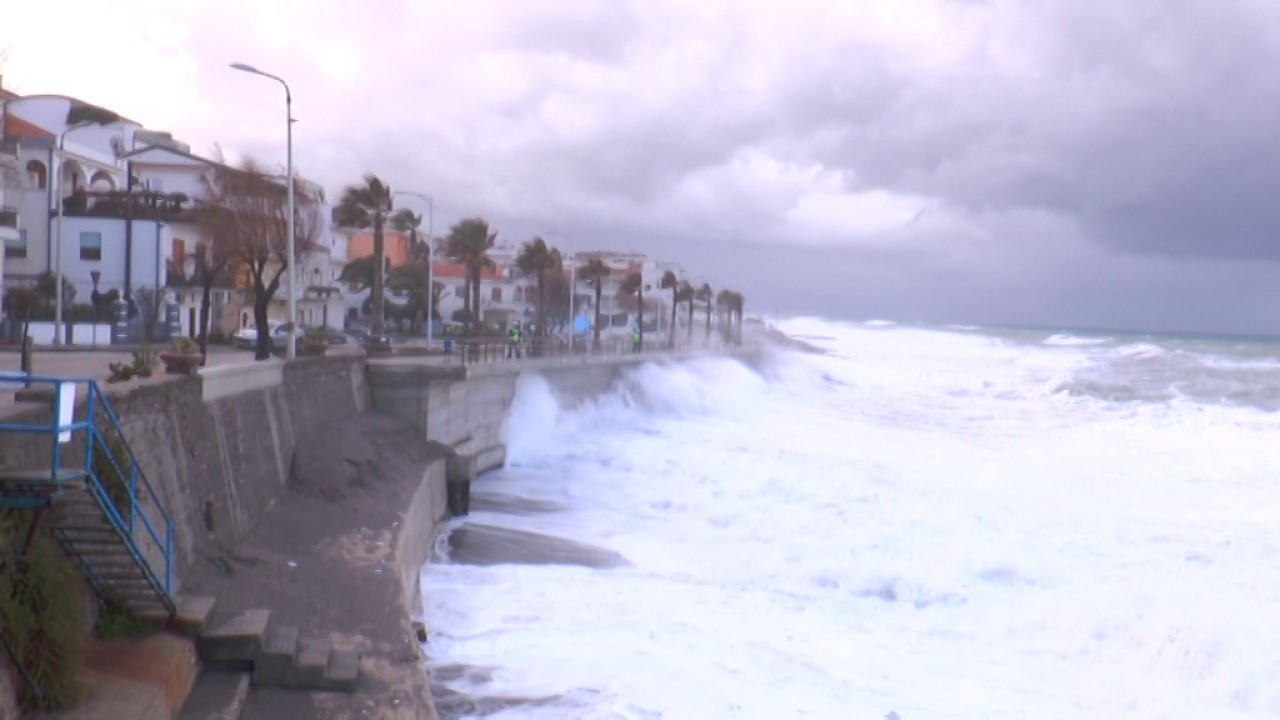 Capo d'Orlando, timori per il lungomare