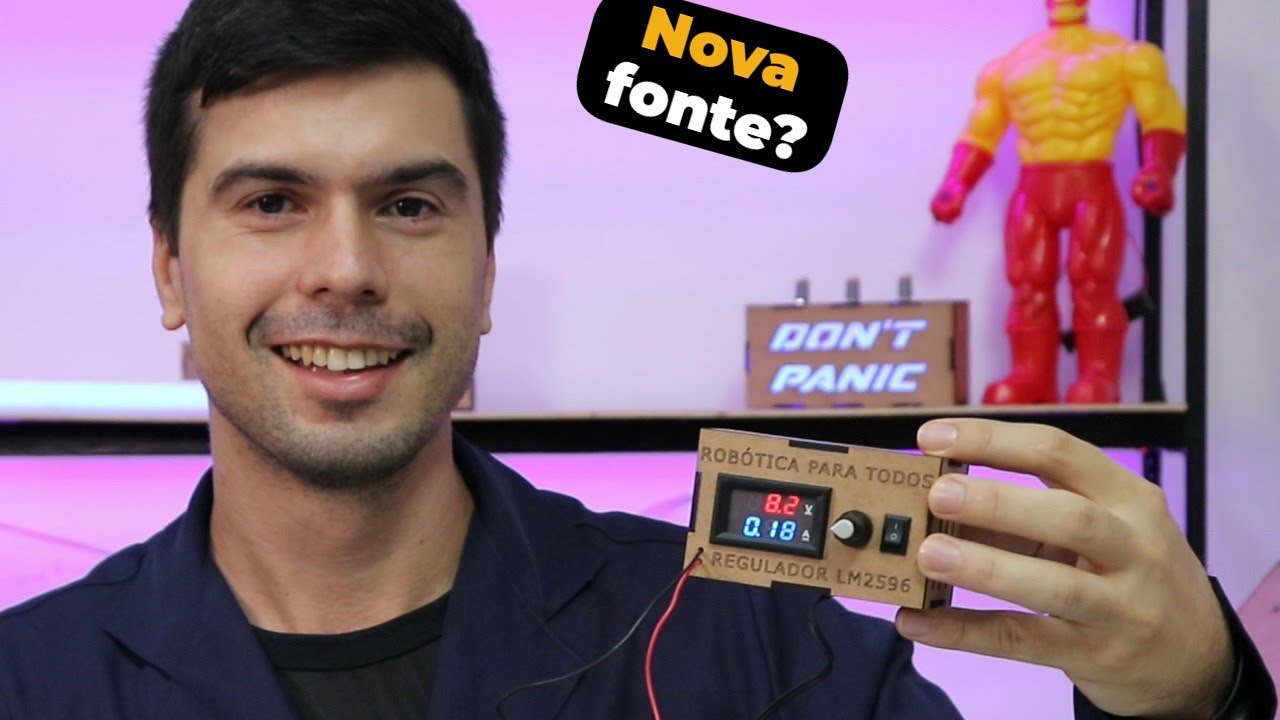 FONTE DE BANCADA COM LM2596