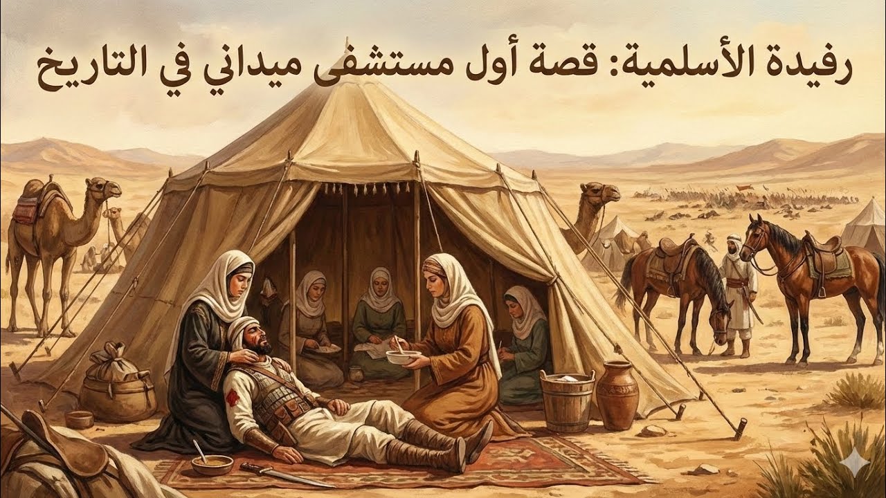 قصة أول مستشفى ميداني في التاريخ الاسلامي 